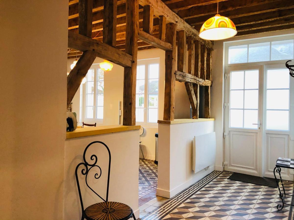 La Ferme De Mon Enfance Villa Villechetif ภายนอก รูปภาพ