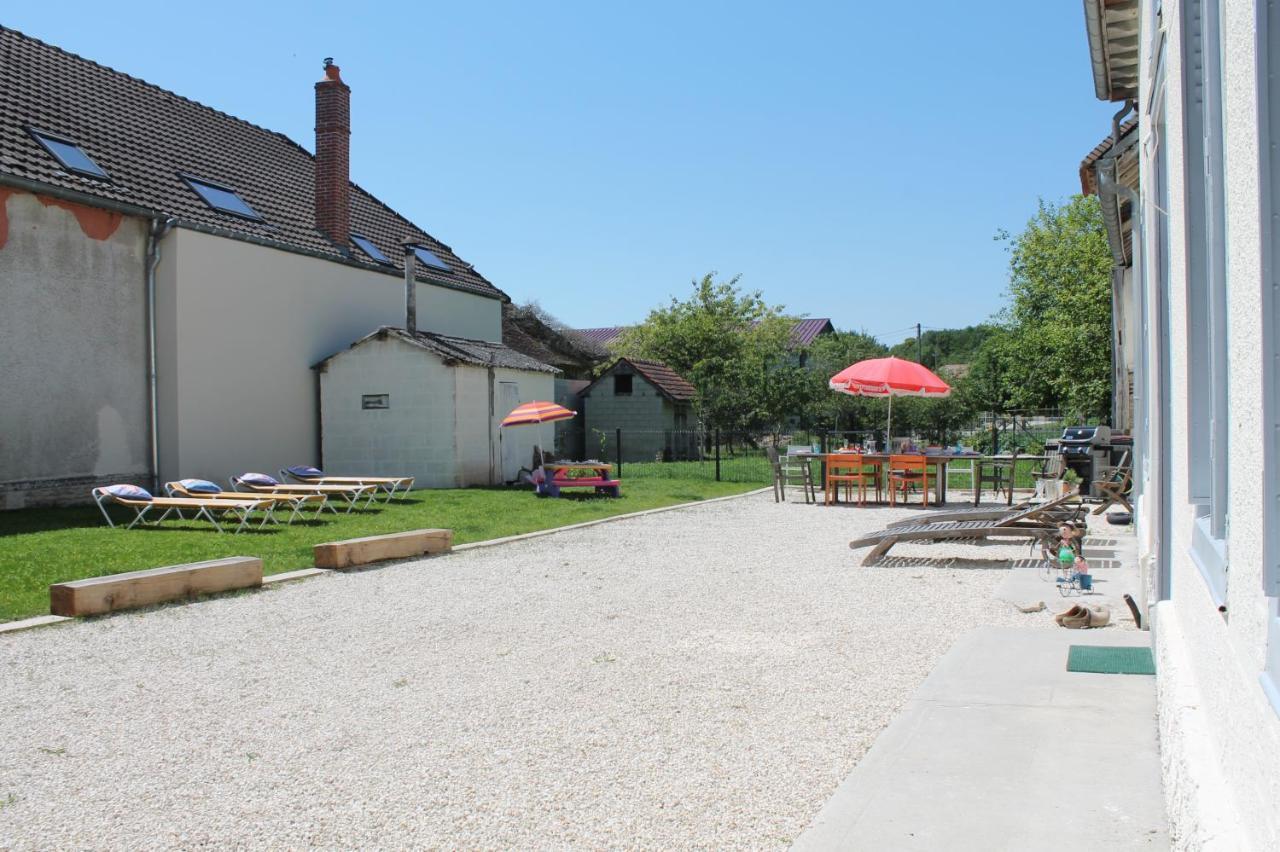 La Ferme De Mon Enfance Villa Villechetif ภายนอก รูปภาพ